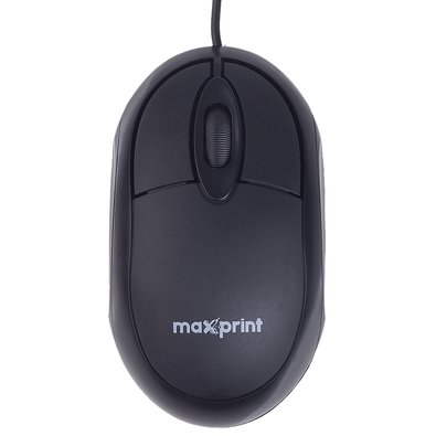 Mouse Maxprint Essential MO1000, USB, 1200 DPI, Preto - 60000164