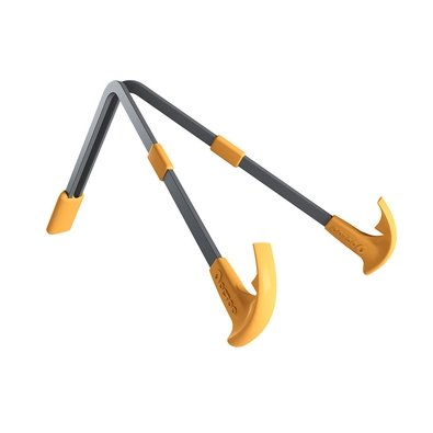 Suporte para Notebook e Tablet Octoo LiteStand Note, Titanium e Caramelo - 9569 Suporte para Notebook e Tablet Octoo LiteStand Note, Titanium e Caramelo - 9569