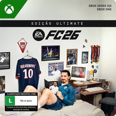 Jogo EA SPORTS FC 26: ULTIMATE, Xbox - Digital para Download Jogo EA SPORTS FC 26: ULTIMATE, Xbox - Digital para Download