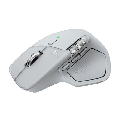 Mouse Sem Fio Logitech MX Master 4, Sensação Tátil do Haptic Feedback, USB-C, Bluetooth,Cinza Claro - 910-007566 Mouse Sem Fio Logitech MX Master 4, Sensação Tátil do Haptic Feedback, USB-C, Bluetooth,Cinza Claro - 910-007566