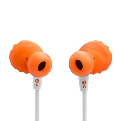 Fone de Ouvido Esportivo JBL Endurance Run 3, com Fio, com Microfone, Branco - JBLENDURRUN3WHT