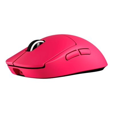 Mouse Gamer Sem Fio Logitech G PRO X SUPERLIGHT 2c, 5 botões, 44000 DPI, Atualização de até 8 kHz, PC e Mac, Magenta -910-007544 Mouse Gamer Sem Fio Logitech G PRO X SUPERLIGHT 2c, 5 botões, 44000 DPI, Atualização de até 8 kHz, PC e Mac, Magenta -910-007544