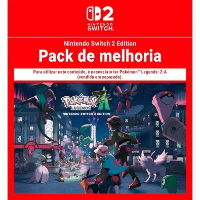 Gift Card Pacote de melhoria Pokémon Legends: Z-A, Nintendo Switch 2 Edition, Digital Gift Card Pacote de melhoria Pokémon Legends: Z-A, Nintendo Switch 2 Edition, Digital