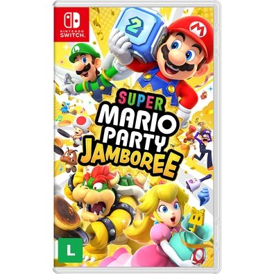Jogo Super Mario Party Jamboree - NT000052NSW Jogo Super Mario Party Jamboree - NT000052NSW