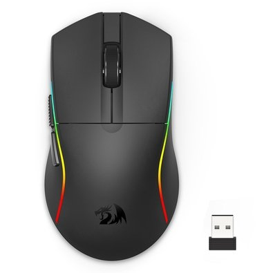 Mouse Gamer Sem Fio Redragon Deicide Pro, RGB, Wireless, Preto - M816-PRO Mouse Gamer Sem Fio Redragon Deicide Pro, RGB, Wireless, Preto - M816-PRO