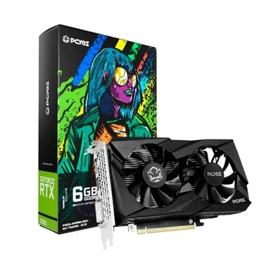 Placa de Vídeo PcYes Nvidia Geforce Rtx 3050 6Gb Gddr6 96Bits - Pvpcr30506Gb2F Placa de Vídeo PcYes Nvidia Geforce Rtx 3050 6Gb Gddr6 96Bits - Pvpcr30506Gb2F