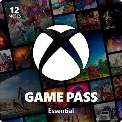 Gift Card Xbox Game Pass Essential ? Assinatura de 12 Meses, Digital Gift Card Xbox Game Pass Essential ? Assinatura de 12 Meses, Digital