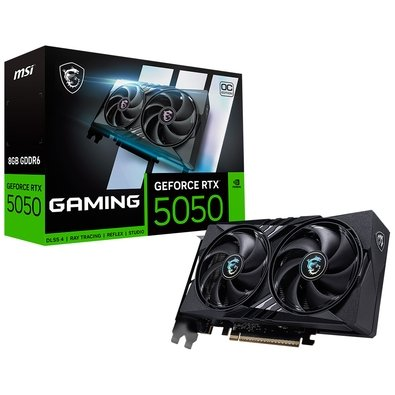 Placa De Vídeo MSI GeForce RTX 5050 Gaming OC, Nvidia, 8GB, GDDR7, 128-Bit - G5050-8GC Placa De Vídeo MSI GeForce RTX 5050 Gaming OC, Nvidia, 8GB, GDDR7, 128-Bit - G5050-8GC