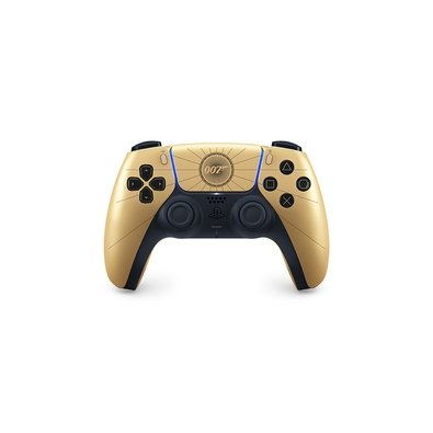 Controle Sem Fio Sony DualSense, Edição Limitada 007 First Light, PlayStation 5, Bluetooth, com Feedback Háptico, Branco e Dourado - 1000052026 Controle Sem Fio Sony DualSense, Edição Limitada 007 First Light, PlayStation 5, Bluetooth, com Feedback Háptico, Branco e Dourado - 1000052026