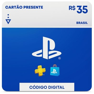 R$35 PlayStation Store - Cartão Presente Digital [Brasil]