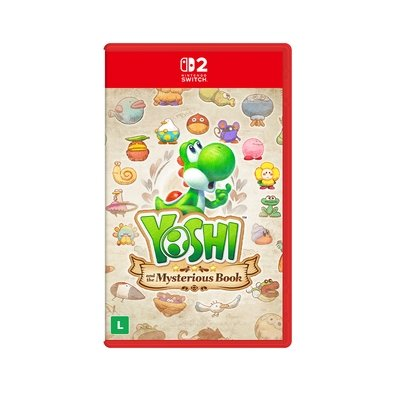 Jogo Yoshi And The Mysterious Book, Nintendo Switch 2 Edition - NSCA10000025FGR Jogo Yoshi And The Mysterious Book, Nintendo Switch 2 Edition - NSCA10000025FGR