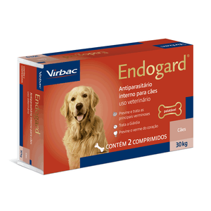 Vermífugo Endogard Cães até 30kg Vermífugo Endogard Cães até 30kg