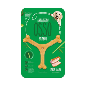 Brinquedo Osso Bamboo Y Animalíssimo Pequeno - Único