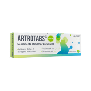 Suplemento Alimentar Artrotabs Pasta para Gatos Avert - 60 g Suplemento Alimentar Artrotabs Pasta para Gatos Avert - 60 g
