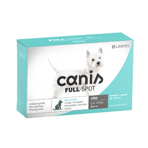 Antiparasitário Canis Fullspot 5 a 10kg - 1 pipeta Antiparasitário Canis Fullspot 5 a 10kg - 1 pipeta