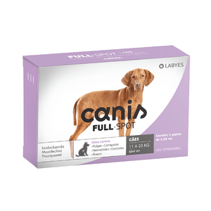 Antiparasitário Canis Fullspot 11 a 25kg - 1 pipeta Antiparasitário Canis Fullspot 11 a 25kg - 1 pipeta
