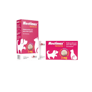 Antiparasitário Mectimax para Cães e Gatos 3 mg - 4 comprimidos Antiparasitário Mectimax para Cães e Gatos 3 mg - 4 comprimidos