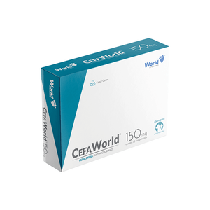 CefaWorld 150mg para Cães e Gatos - 12 comprimidos CefaWorld 150mg para Cães e Gatos - 12 comprimidos