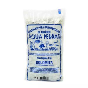 Cascalho para Aquário Dolomita Aqua Pedras Nº 02 - 1 kg Cascalho para Aquário Dolomita Aqua Pedras Nº 02 - 1 kg