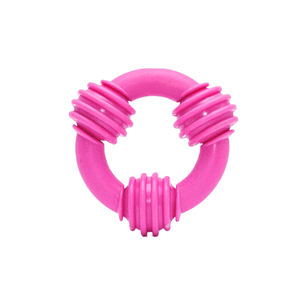 Brinquedo Anel Maciço Tudo Pet Rosa - Único Brinquedo Anel Maciço Tudo Pet Rosa - Único