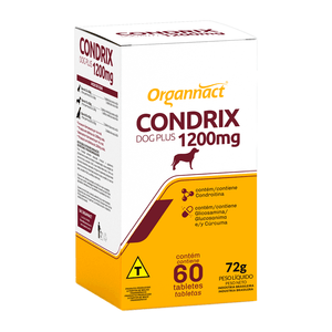 Organnact Condrix Dog Plus 1200mg - 60 tabletes Organnact Condrix Dog Plus 1200mg - 60 tabletes