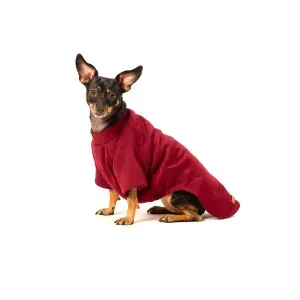 Blusa Moletom Com Manga Vinho Fábrica Pet - PP