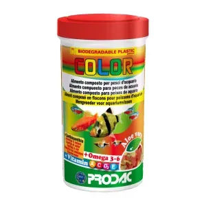 Ração Prodac Tropical Color Flakes - 20 g Ração Prodac Tropical Color Flakes - 20 g