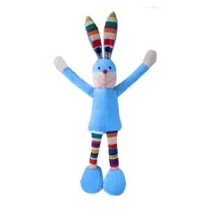Brinquedo Pelúcia Coelho Pernudo Azul Fabrica Pet - Único Brinquedo Pelúcia Coelho Pernudo Azul Fabrica Pet - Único