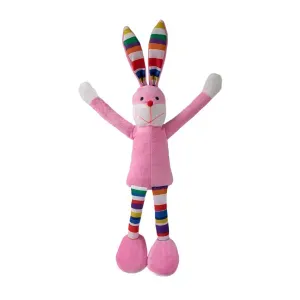Brinquedo Pelúcia Coelho Pernudo Rosa Fabrica Pet - Único Brinquedo Pelúcia Coelho Pernudo Rosa Fabrica Pet - Único