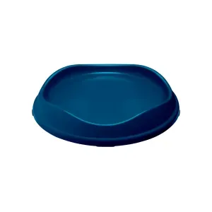 Comedouro Raso para Gatos Stark Pet Azul - Único