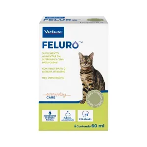 Suplemento Alimentar Feluro para Gatos Virbac - 60ml Suplemento Alimentar Feluro para Gatos Virbac - 60ml