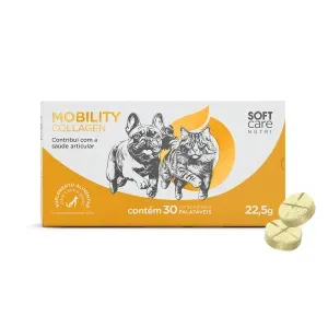 Suplemento Alimentar Soft Care Nutri Mobility Collagen - 30 comprimidos Suplemento Alimentar Soft Care Nutri Mobility Collagen - 30 comprimidos