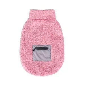 Casaco Sherpa para Cães Flicks Rosa Casaco Sherpa para Cães Flicks Rosa
