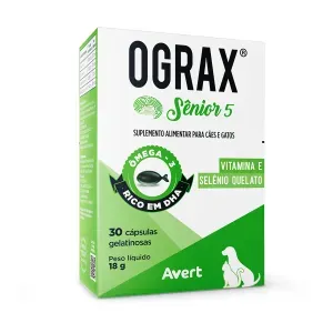 Ograx Sênior 5 Suplemento Alimentar - 30 cápsulas Ograx Sênior 5 Suplemento Alimentar - 30 cápsulas