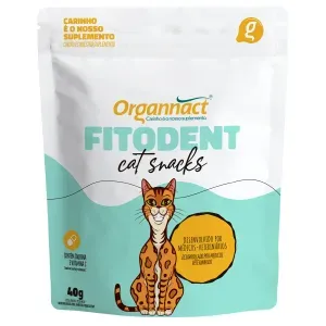 Organnact Fitodent Cat Snacks - 40 g Organnact Fitodent Cat Snacks - 40 g