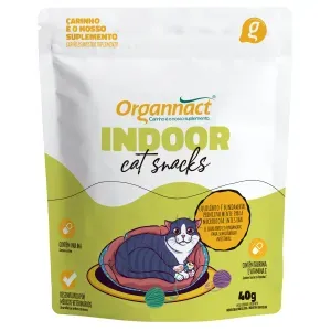 Organnact Indoor Cat Snacks - 40 g Organnact Indoor Cat Snacks - 40 g