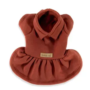 Vestido de Moletom Bichinho Chic Terracota Vestido de Moletom Bichinho Chic Terracota