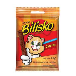Petisco Bilisko Snacks Gato Carne - 45 g Petisco Bilisko Snacks Gato Carne - 45 g