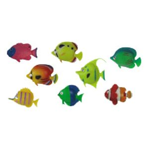 Peixes de Plástico para Aquário Boyu - 08 unidades