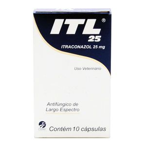 Antifúngico ITL 25 Itraconazol Cepav - 10 cápsulas Antifúngico ITL 25 Itraconazol Cepav - 10 cápsulas