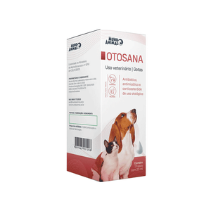 Otosana Solução Otológica Mundo Animal - 20 ml Otosana Solução Otológica Mundo Animal - 20 ml