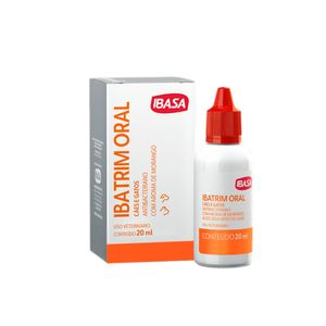 Antibacteriano Ibatrim para Cães e Gatos Ibasa - 20 ml Antibacteriano Ibatrim para Cães e Gatos Ibasa - 20 ml
