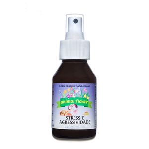 Floral Vet Spray Stress e Agressividade Animal Flower - 100ml