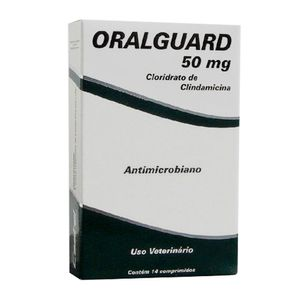 Oralguard 50mg Antibiótico para Cães e Gatos - 14 comprimidos Oralguard 50mg Antibiótico para Cães e Gatos - 14 comprimidos