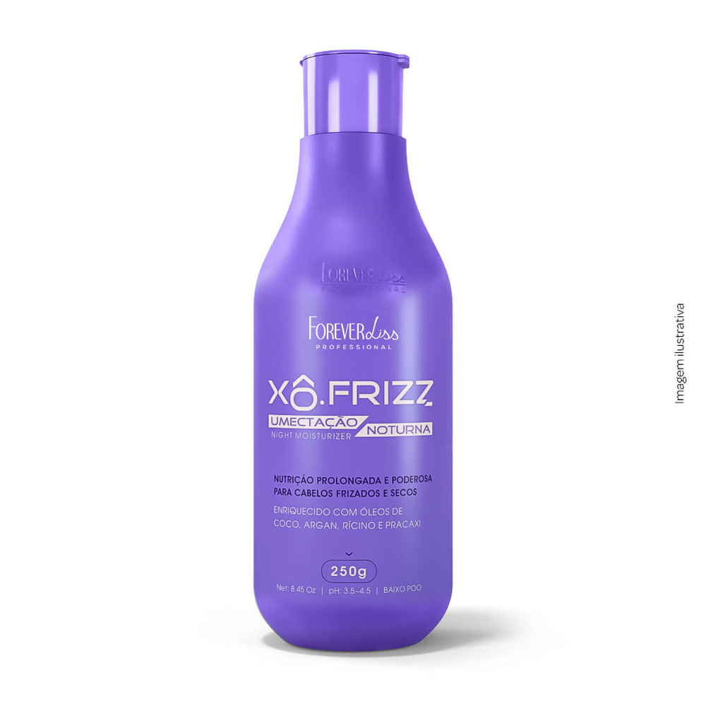 Umectação Noturna Xô Frizz Forever Liss 250g Umectação Noturna Xô Frizz Forever Liss 250g