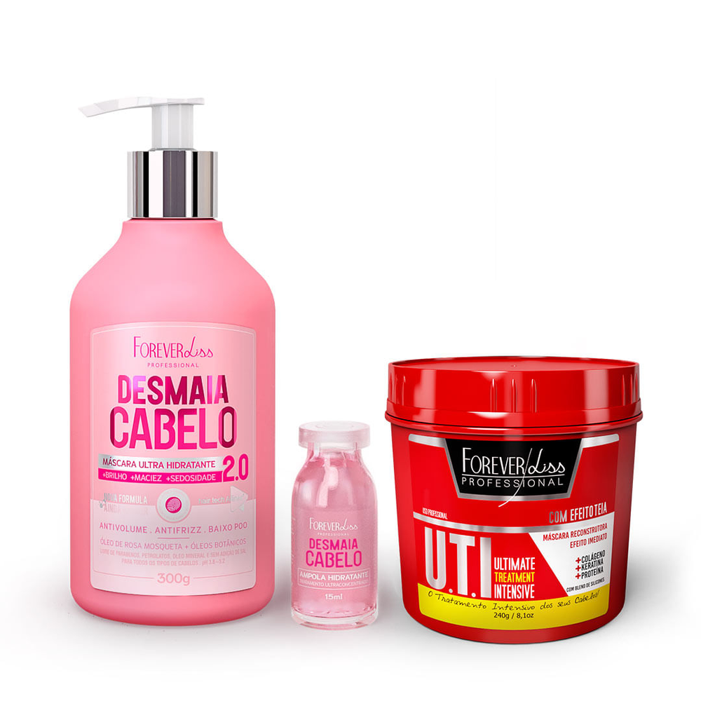 Cronograma Capilar Desmaia Cabelo Forever Liss Cronograma Capilar Desmaia Cabelo Forever Liss