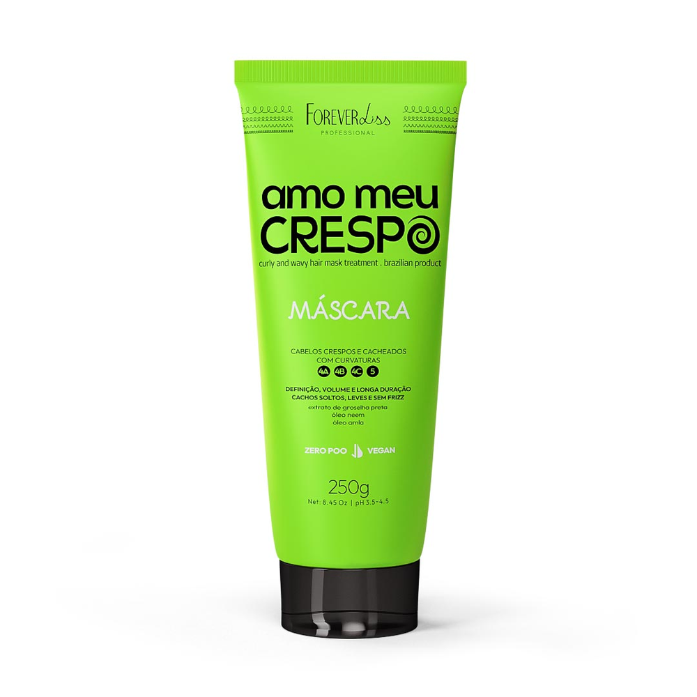 Máscara Hidratante Amo meu Crespo Forever Liss 250g Máscara Hidratante Amo meu Crespo Forever Liss 250g