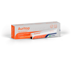 Auritop Gel Otológico Ourofino - 15 g Auritop Gel Otológico Ourofino - 15 g