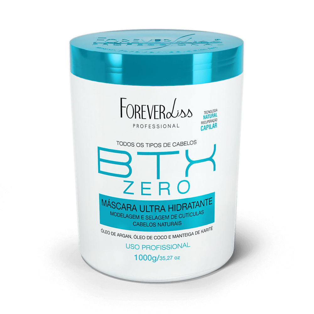 Máscara Volume Zero Forever Liss 1000g Máscara Volume Zero Forever Liss 1000g