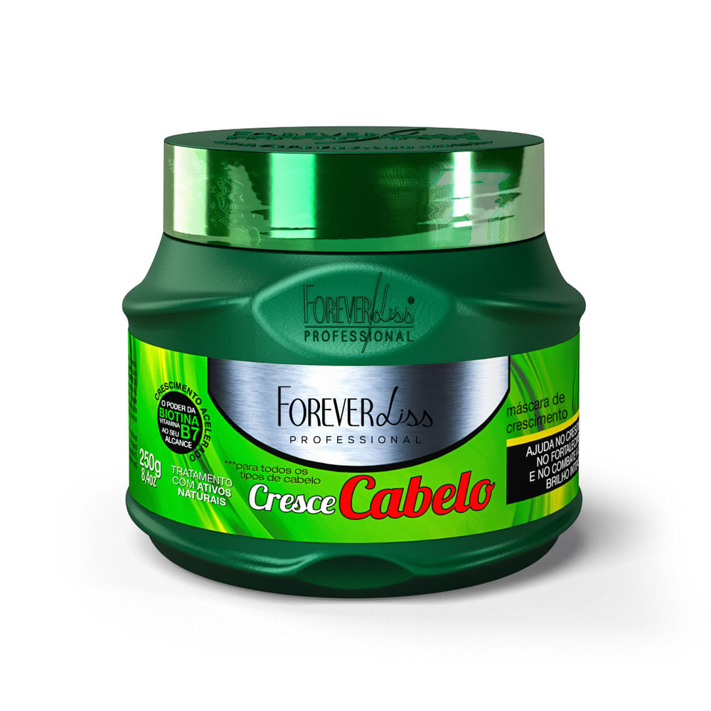 Máscara Cresce Cabelo Forever Liss 250g Máscara Cresce Cabelo Forever Liss 250g